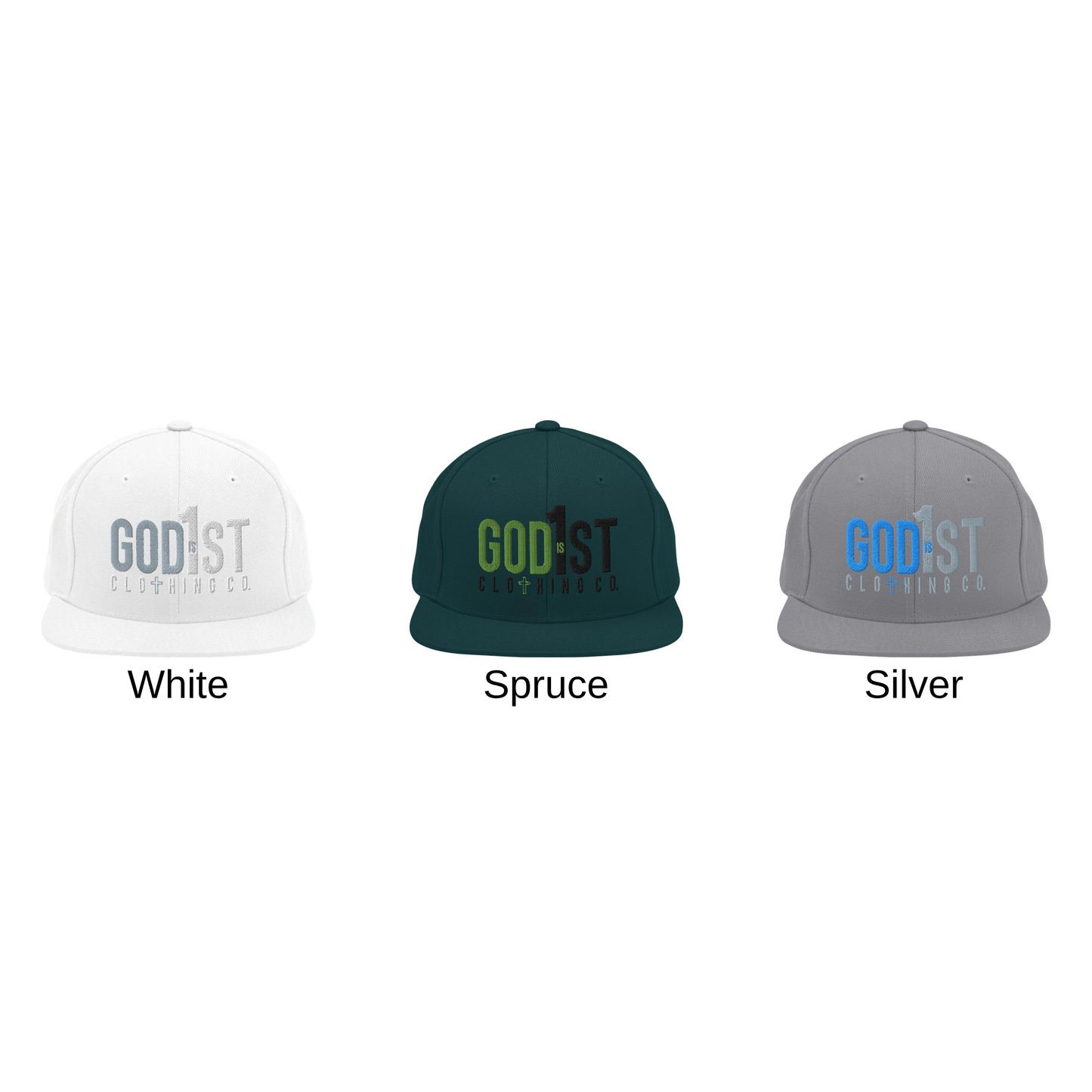 GODis1ST BOLD Snapback Hat