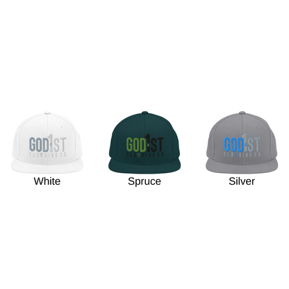 GODis1ST BOLD Snapback Hat