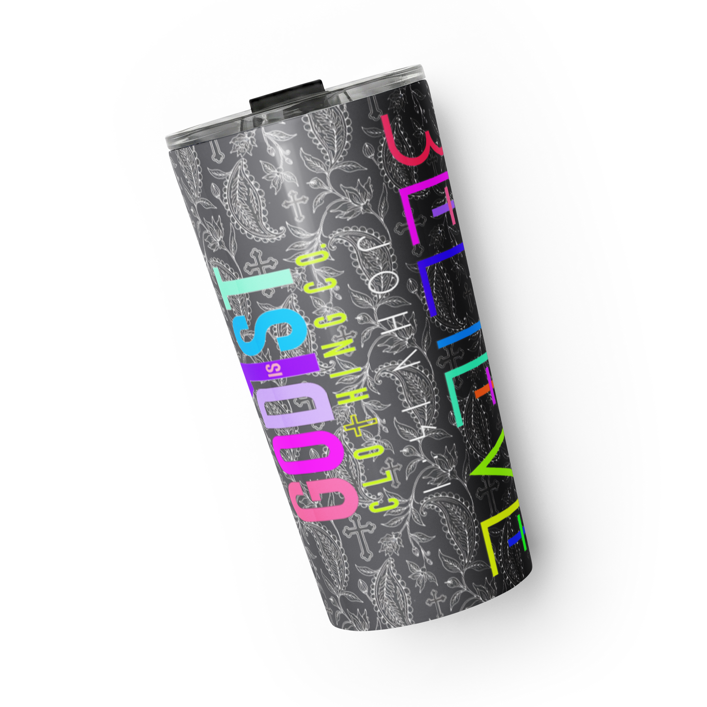 Believe John 14:1 Tapered 20oz. Stainless Tumbler