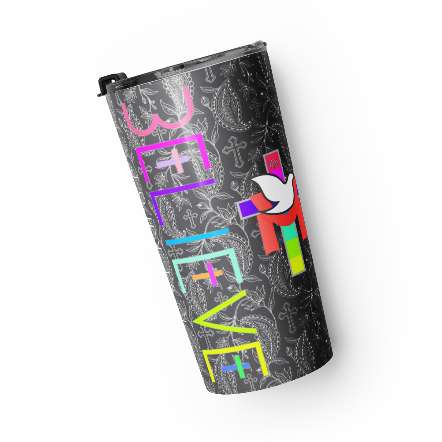 Believe John 14:1 Tapered 20oz. Stainless Tumbler