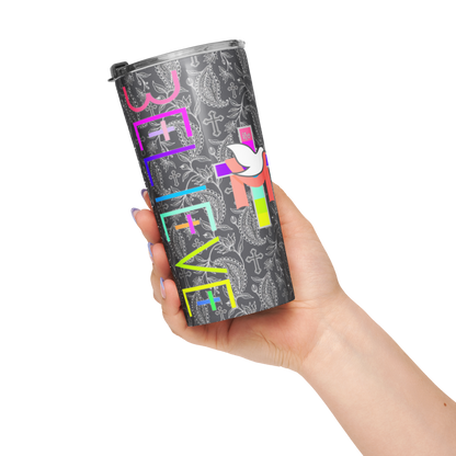 Believe John 14:1 Tapered 20oz. Stainless Tumbler